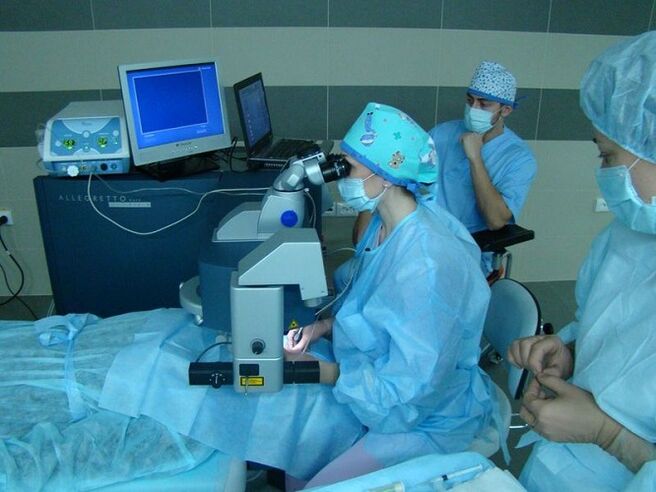 χειρουργική αποκατάστασης της όρασης